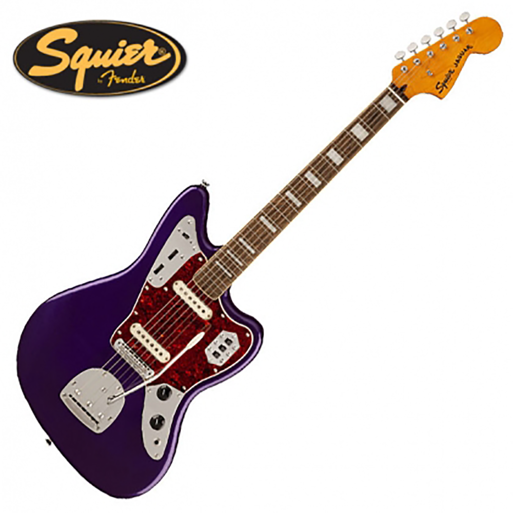 Squier 스콰이어 FSR Classic Vibe 70s Jaguar 일렉기타 Purple 색상