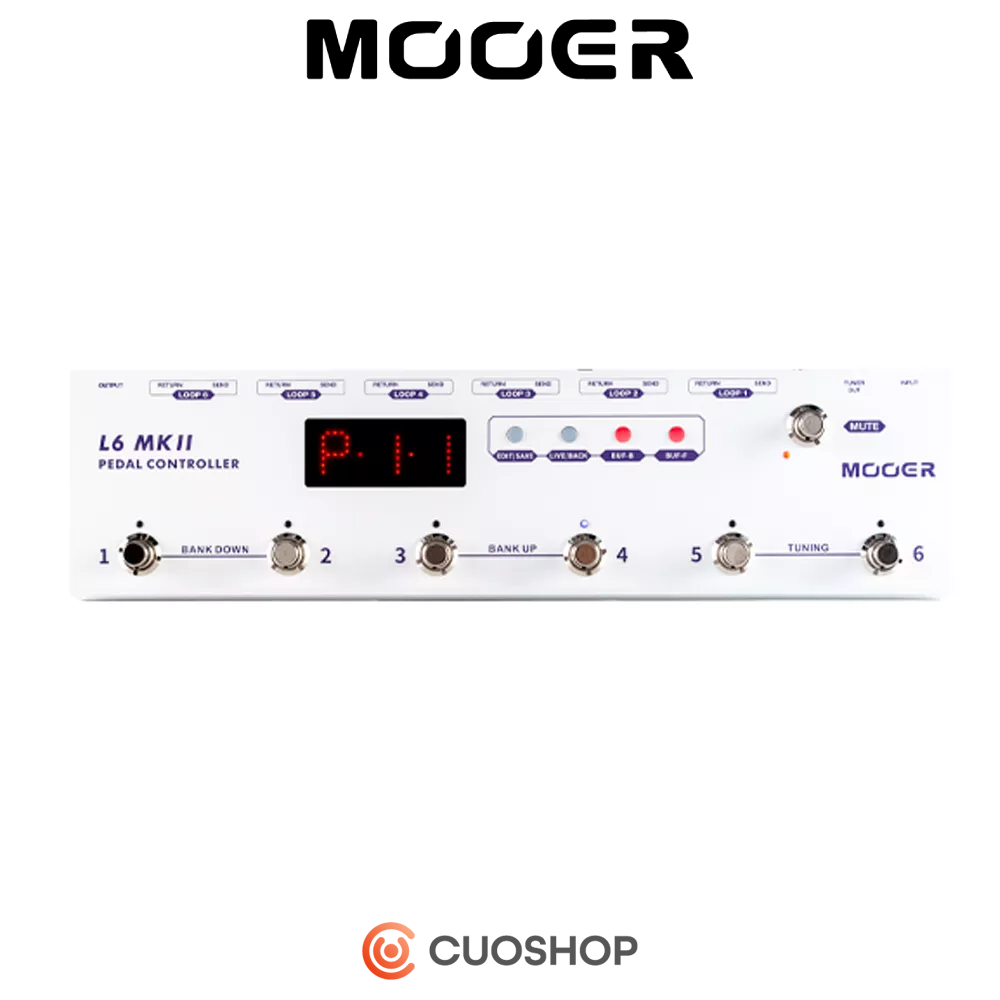 Mooer Audio PCL6 MK2 무어 오디오 페달 컨트롤러