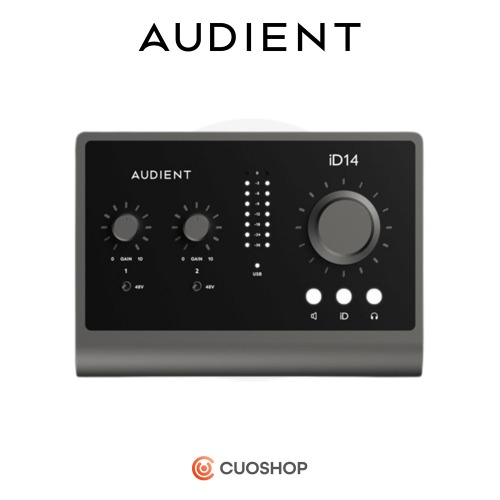 Audient  iD14 MK2 오디언트 오디오인터페이스 루프백