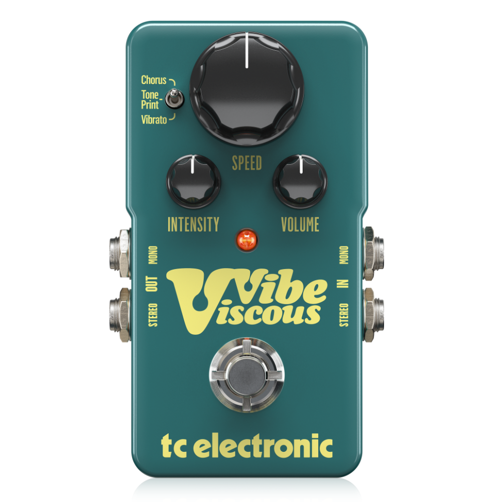 TC Electronic VISCOUS VIBE 페이저 티씨일렉트로닉 기타 이펙터 페달