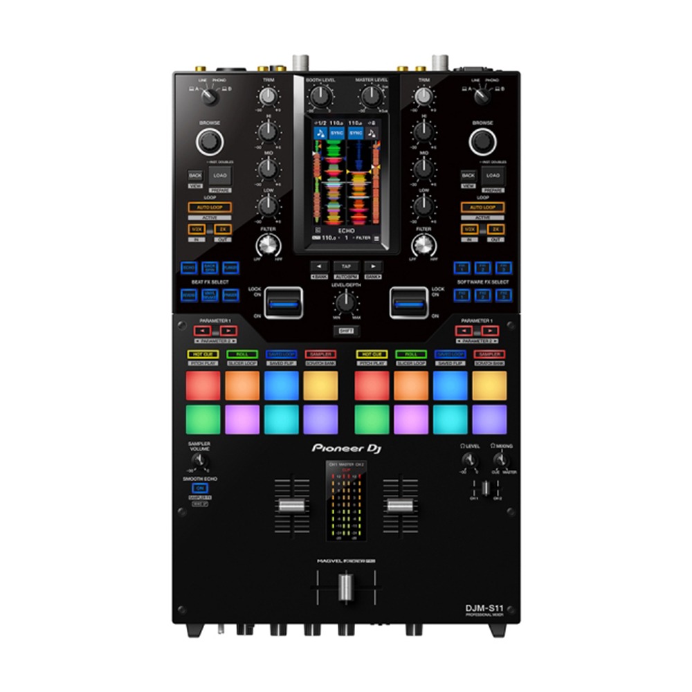 Pioneer DJ DJM-S11 파이오니아 DJMS11 스크래치 2채널 디제이 믹서 예약 구매
