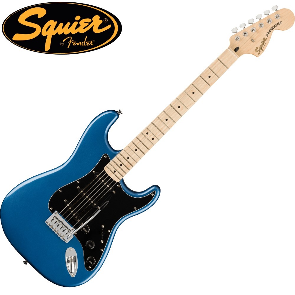 Squier 스콰이어 Affinity Stratocaster MN 일렉기타 Lake Placid Blue 색상