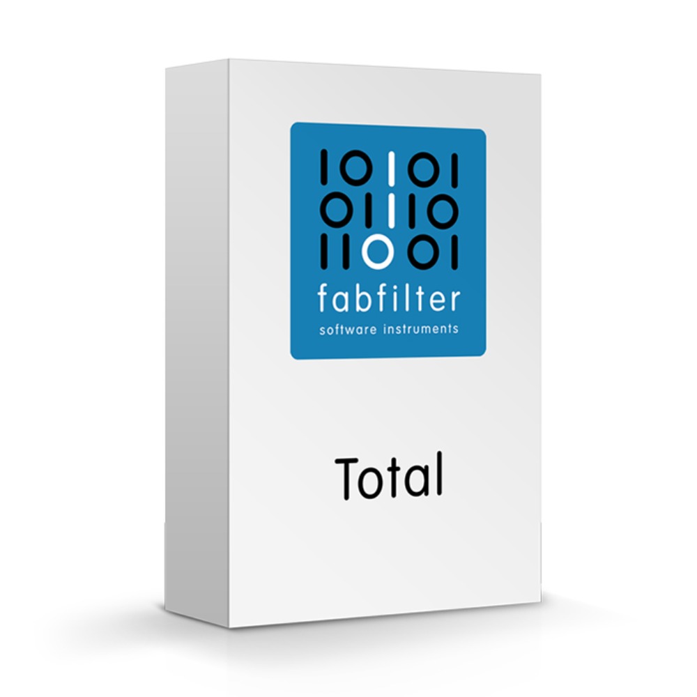 FabFilter Total bundle 플러그인 번들 세트