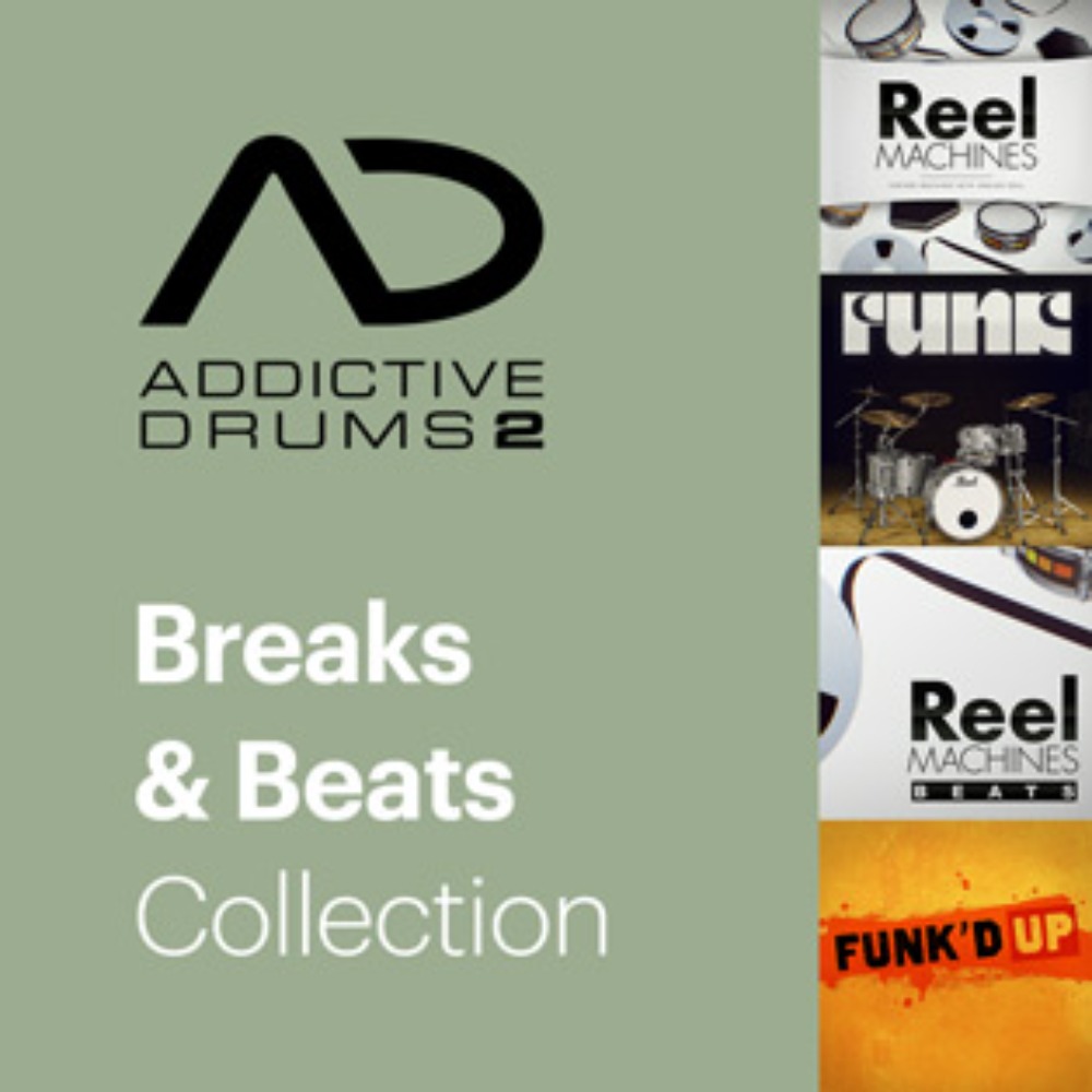 XLN Audio Addictive Drums2 Breaks&amp;Beats Collection