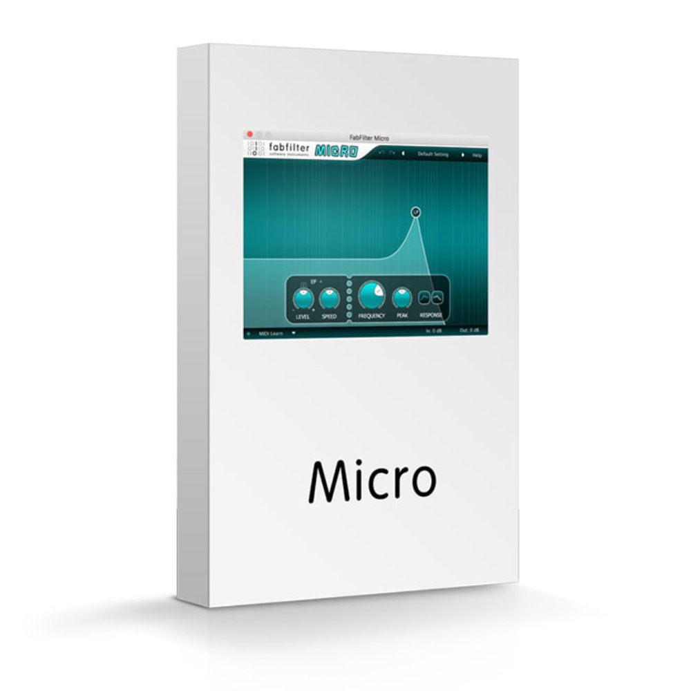 FabFilter Micro 클래식 팹필터 베이직 플러그인