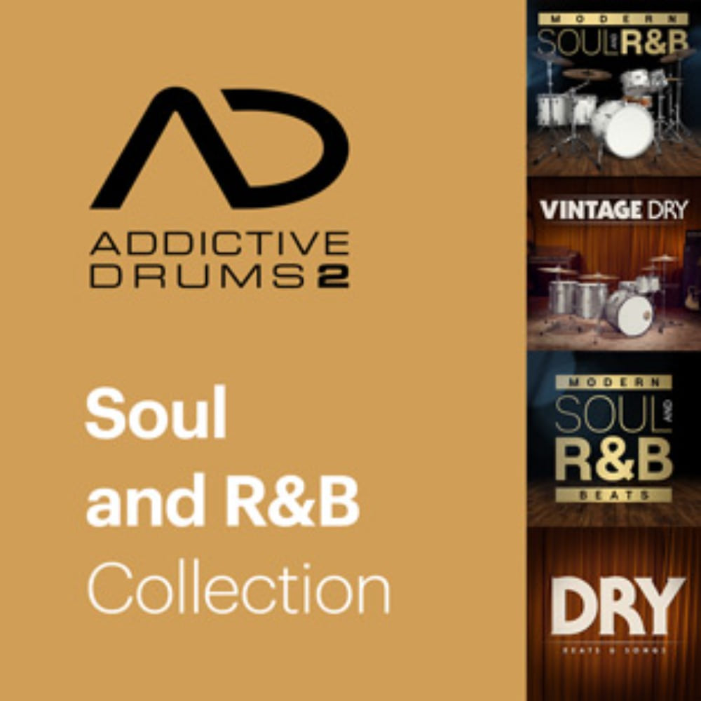 XLN Audio Addictive Drums2 Soul &amp; R&amp;B Collection