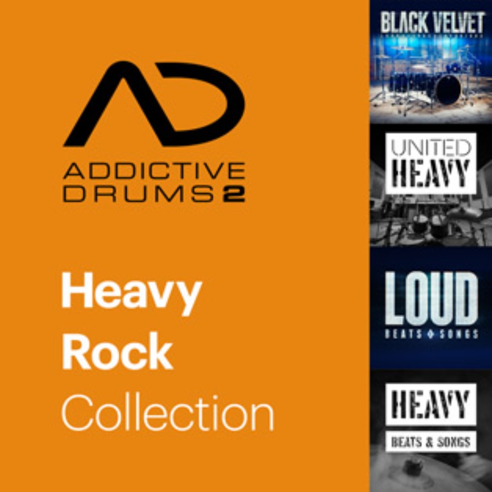 XLN Audio Addictive Drums 2 Heavy Rock Collection