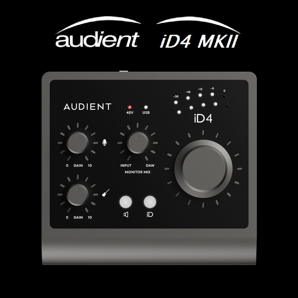 오디언트 iD4 MK2 Audient USB-C 오디오 인터페이스