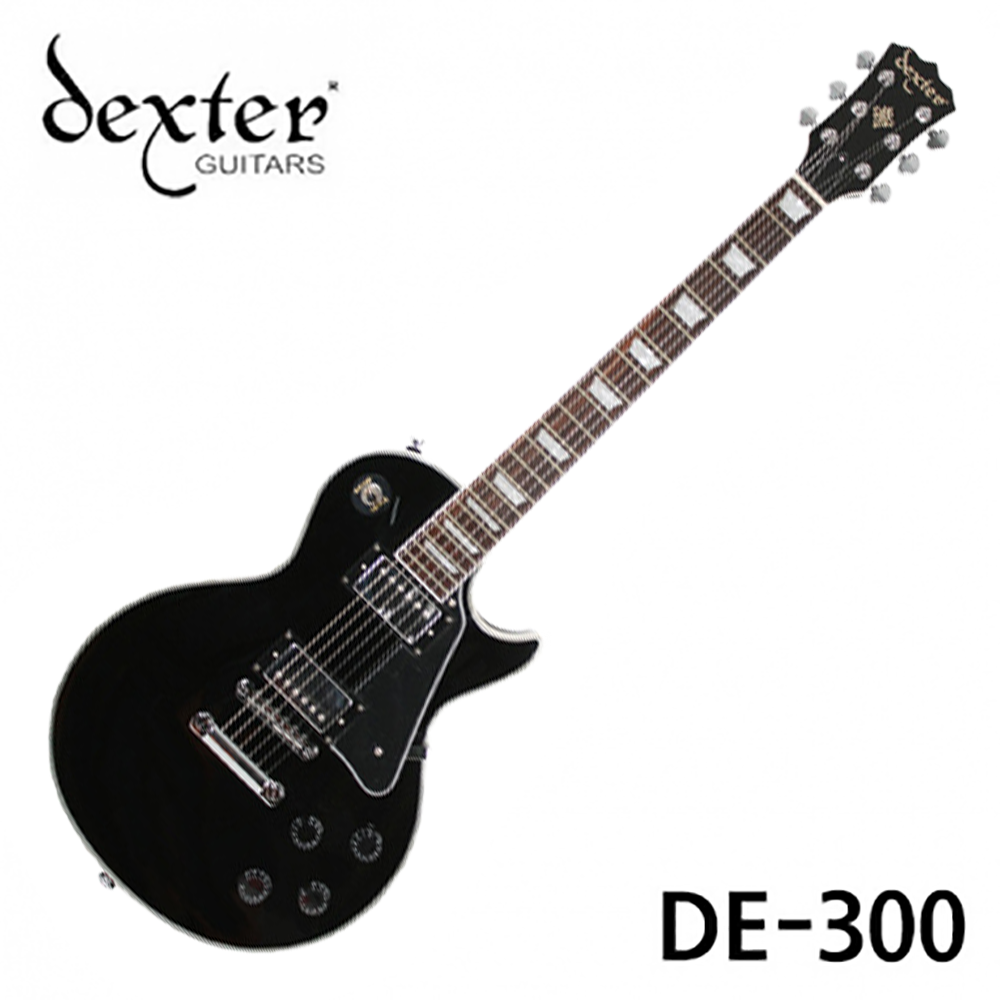 Dexter 덱스터 일렉기타 DE-300 BK Black 색상 DE300