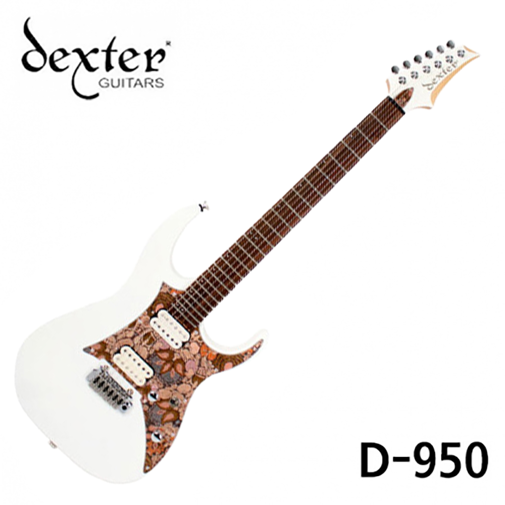 Dexter 덱스터 일렉기타 D-950 WH White 색상 D950