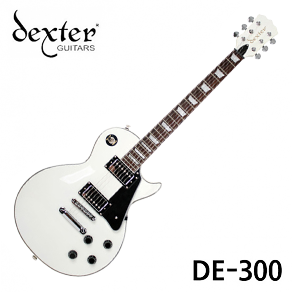 Dexter 덱스터 일렉기타 DE-300 WH White 색상 DE300