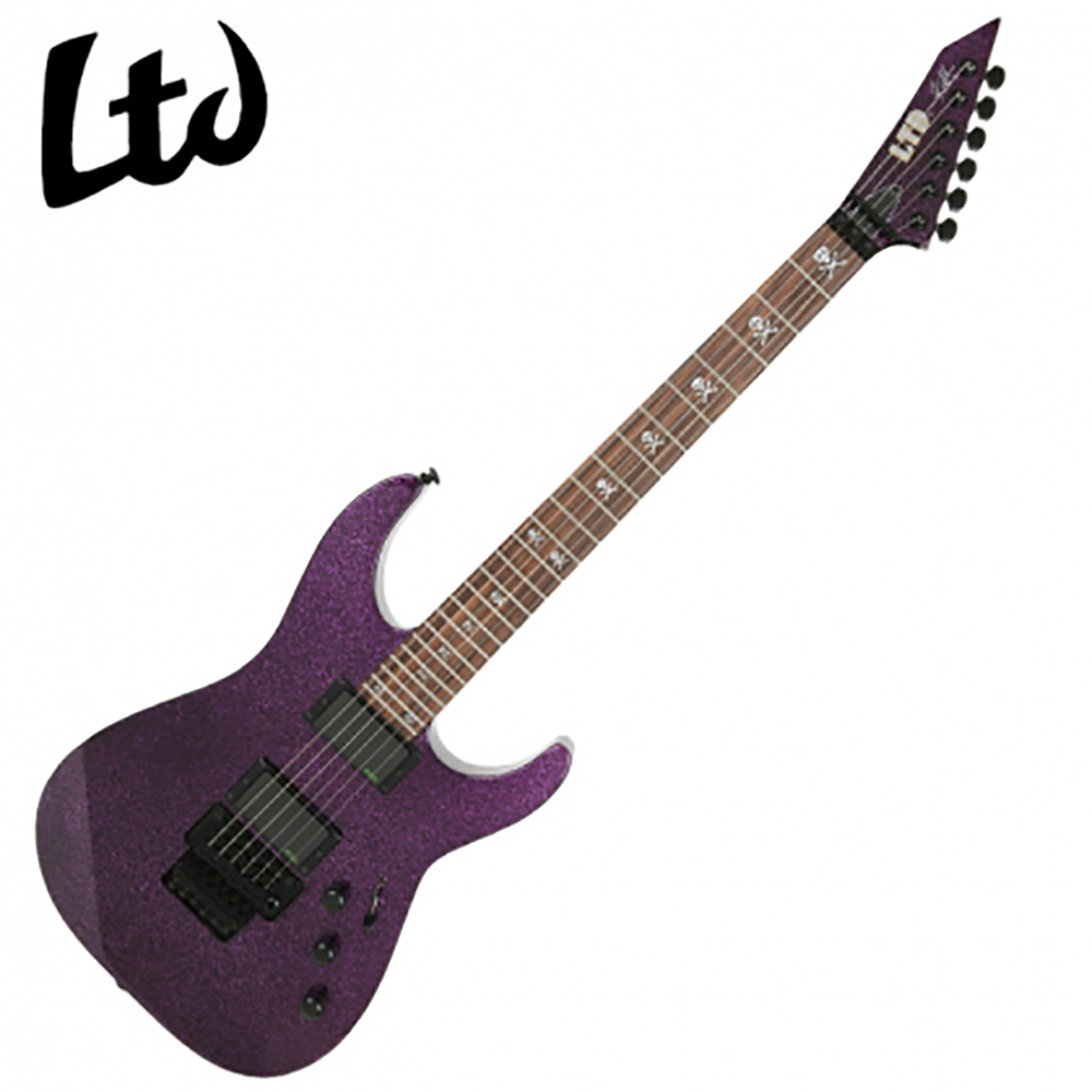 LTD 일렉기타 Kirk Hammett KH602 Purple Sparkle