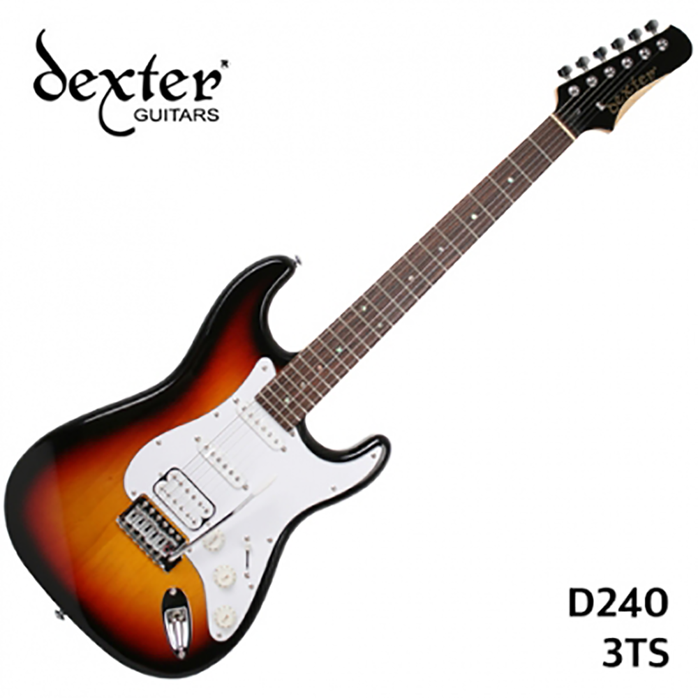 Dexter 덱스터 일렉기타 D-240 3TS 색상 D240