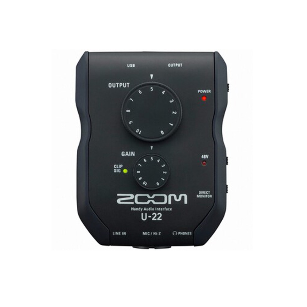 ZOOM U-22 핸디 오디오 인터페이스