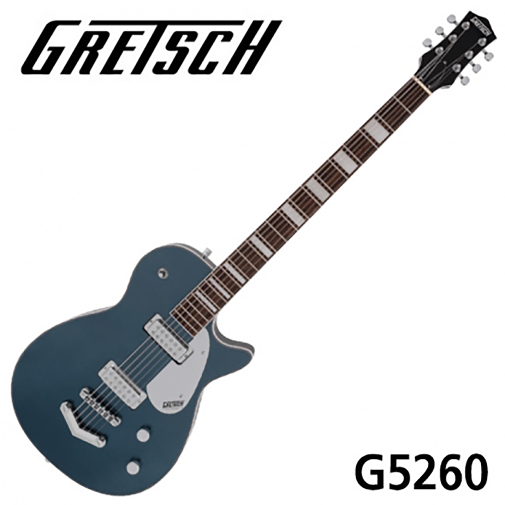 Gretsch 일렉기타 G5260 JET 바리톤 JadeGreyMetallic