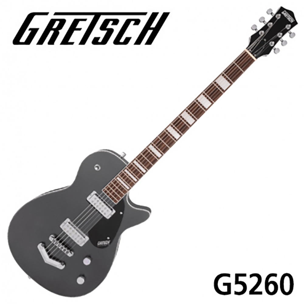 Gretsch 일렉기타 G5260 JET 바리톤 London Grey