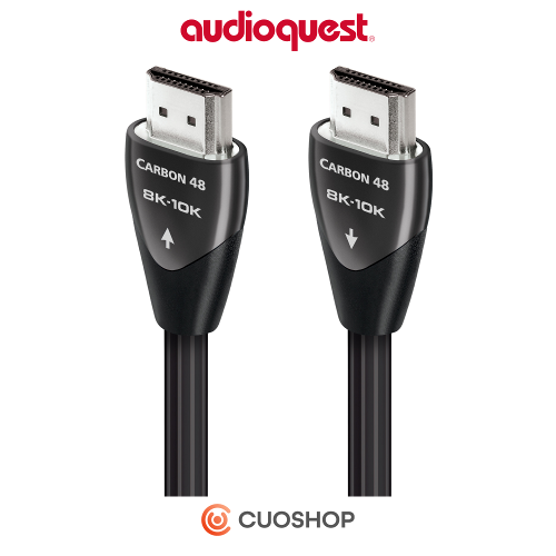 AudioQuest 오디오퀘스트 카본 Carbon 48 HDMI 2.1 케이블 8K 지원 48 1M/1.5M/2M/3M