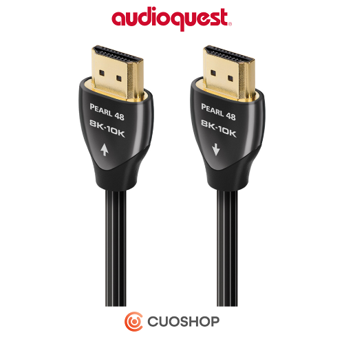 AudioQuest 오디오퀘스트 펄 Pearl 48 HDMI 2.1 케이블 8K 지원 1M/1.5M/2M/3M/5M