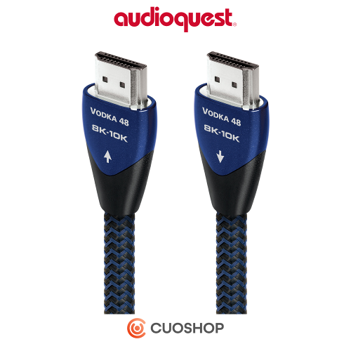 AudioQuest 오디오퀘스트 보드카 Vodka 48 HDMI 2.1 케이블 8K 지원 1M/1.5M/2M/3M