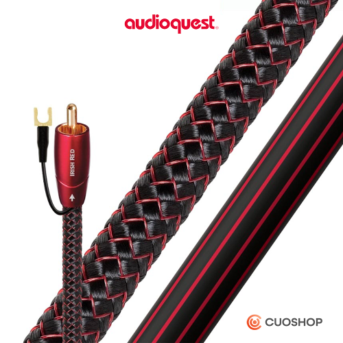 AudioQuest 오디오퀘스트 Irish Red 서브우퍼 케이블 2.0M