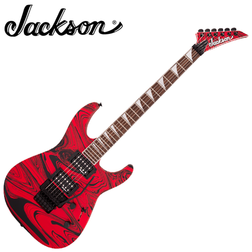 Jackson 잭슨 X Series SOLOIST™ SLX DX SWIRL 일렉기타 Satin Red Swirl 색상