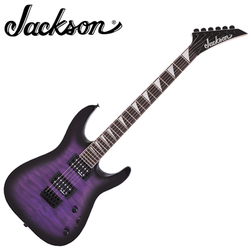 Jackson 잭슨 JS Series Dinky Arch Top JS32Q DKA HT 일렉기타 Transparent Purple Burst 색상