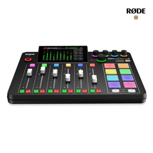 RODE Rodecaster Pro2 캐스트 프로2 ProII 스트리밍 오디오인터페이스 방송용 믹서