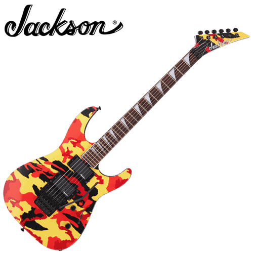 Jackson 잭슨 X Series SOLOIST SLX DX CAMO 일렉기타 Multi-Color Camo 색상