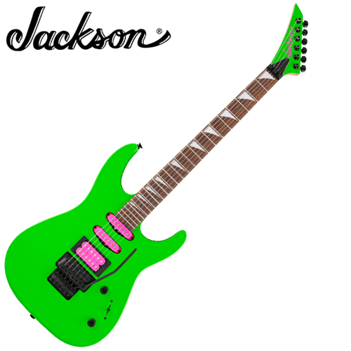 Jackson 잭슨 X Series DINKY DK3XR HSS 일렉기타 Neon Green 색상