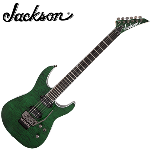 Jackson 잭슨 Pro Series Soloist SL2Q MAH 일렉기타 Trans Green 색상