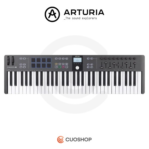 ARTURIA KeyLab Essential 49 MK3 아투리아 키랩 에센셜 49건반 USB MIDI 마스터키보드 블랙