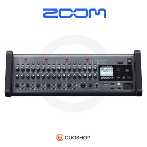 ZOOM 줌 L-20R 휴대용 믹서 L20R
