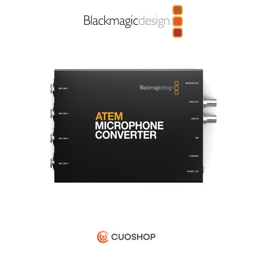BlackMagic ATEM Microphone Converter 블랙매직 ATEM 마이크로폰 컨버터