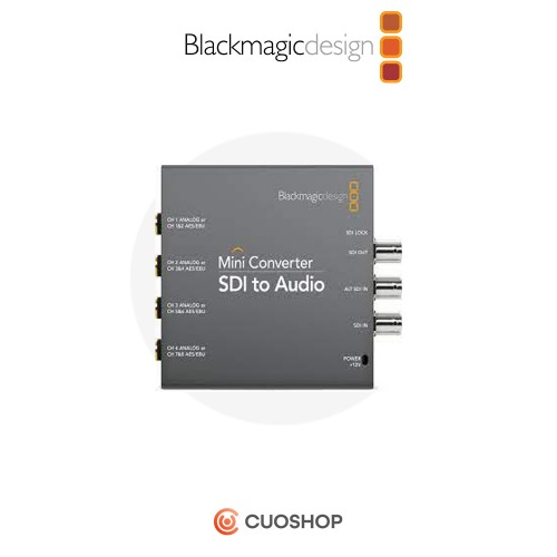 BlackMagic Mini Converter - SDI to Audio 블랙매직 방송용 미니 컨버터