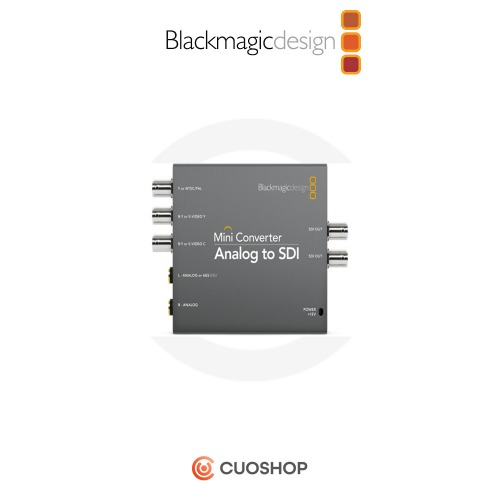 BlackMagic Mini Converter Analog to SDI 블랙매직 방송용 미니 컨버터